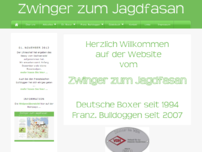 Webdesign Berlin - Zwinger zum Jagdfasan